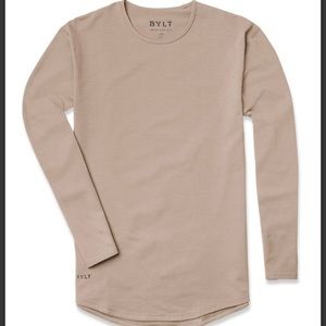 BYLT Drop-Cut Long Sleeve - Sand / L